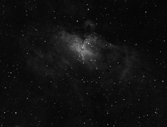 M16 Eagle Nebula in Ha
